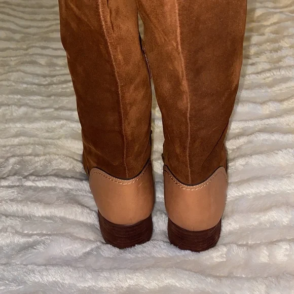 See by Chloe Lara Two-tone Leather Riding Boots - Picture 7 of 11
